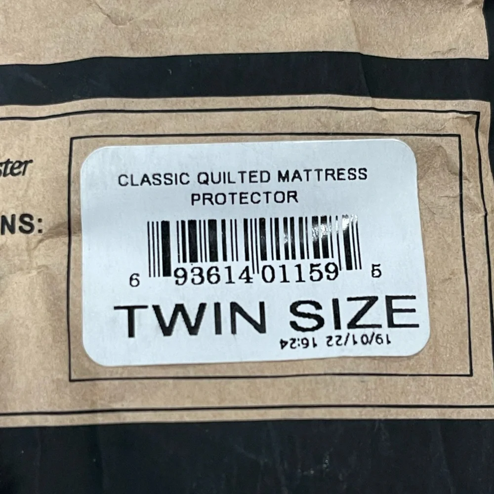 New . . . Ella Jayne Classic Quilted Mattress Protector | White